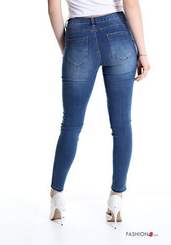 Jeans aus Baumwolle mit Taschen - ph 2
