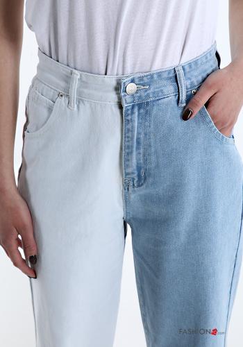 Jeans in Cotone con tasche - ph 4