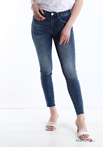 Jeans aus Baumwolle mit Taschen - ph 1