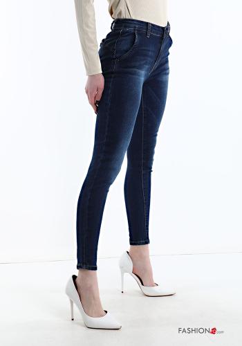 Cotton Jeans with pockets - ph 3