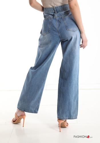 Jeans in Cotone con tasche - ph 2
