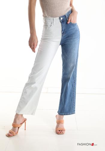 Cotton Jeans with pockets
