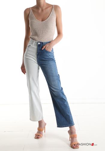 Jeans aus Baumwolle mit Taschen - ph 5