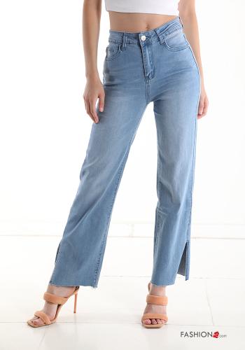 Cotton Jeans with pockets