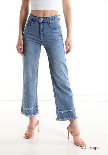 Cotton Jeans with pockets