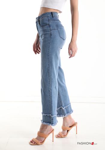 Cotton Jeans with pockets - ph 3