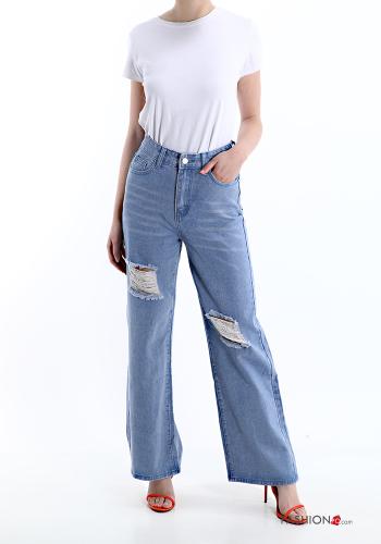 Cotton Jeans with pockets - ph 5