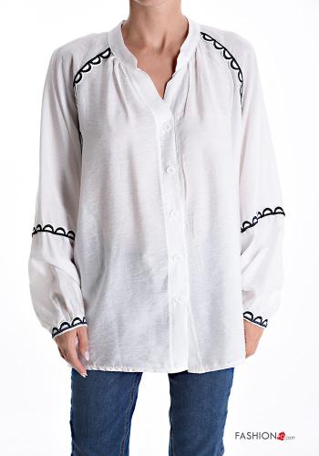 Camicia maniche lunghe con bottoni