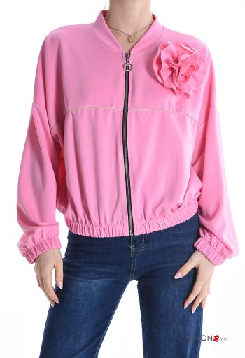 Bomber maniche lunghe con zip - ph 1