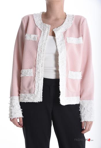 Veste manches longues sans doublure avec poches à épaulettes