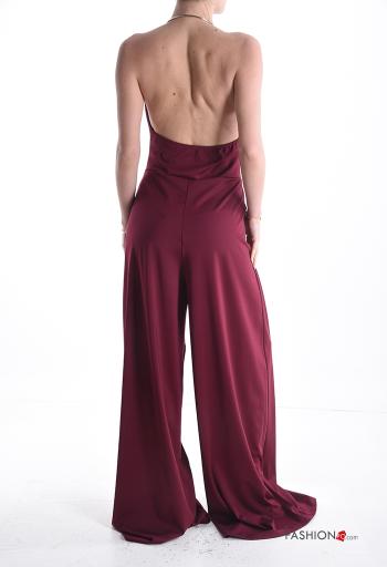 ärmellos rückenfrei lange wide leg Overall - ph 2