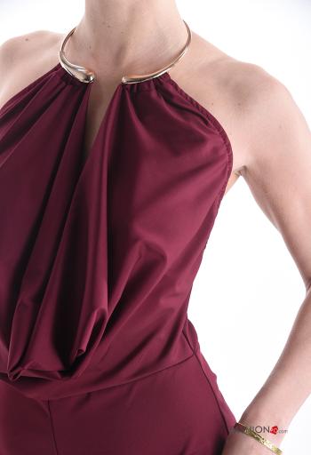 ärmellos rückenfrei lange wide leg Overall - ph 4