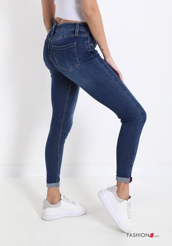 Cotton Jeans with pockets - ph 3