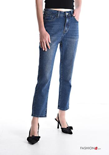 Cotton Jeans with pockets