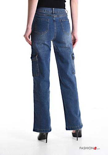 Jeans in Cotone con tasche - ph 2