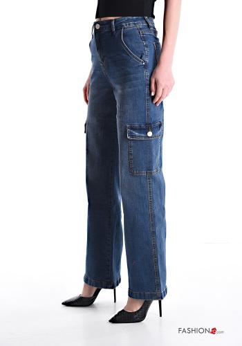 Jeans in Cotone con tasche - ph 3