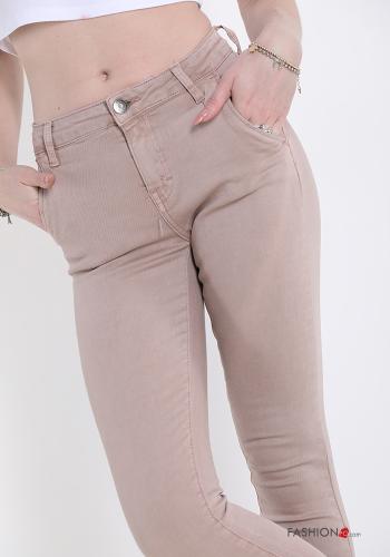 Cotton Chinos with pockets - ph 4