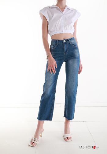 Jeans in Cotone con tasche - ph 5