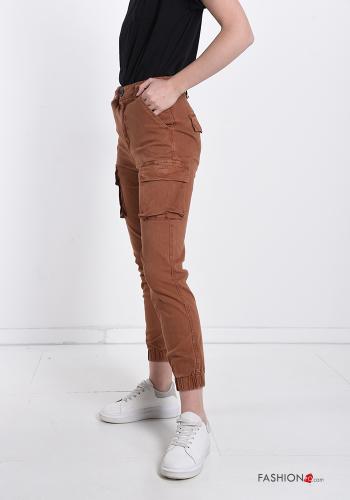 Pantalone in Cotone con tasche - ph 1