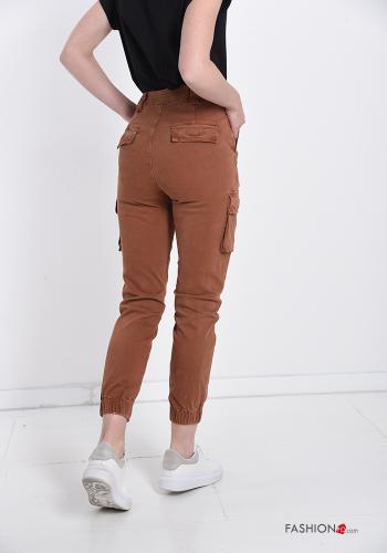 Pantalone in Cotone con tasche - ph 2