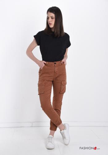 Pantalone in Cotone con tasche - ph 5