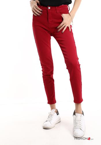 Jeans en Coton avec poches
