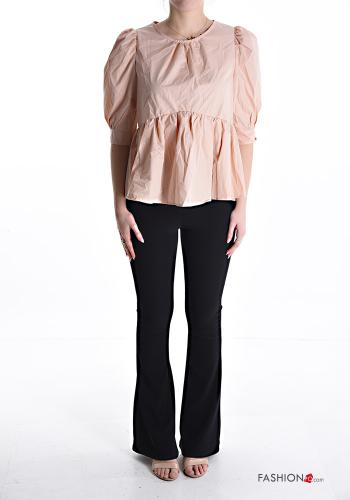 Blouse à boutons manches à trois-quarts - ph 5