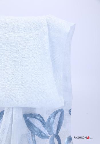 Floral Linen Shawl - ph 2