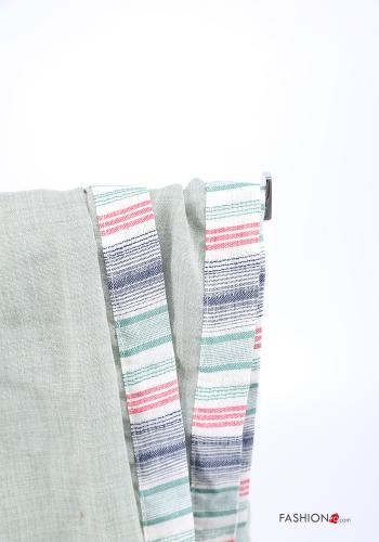Striped Foulard with fringe - ph 2