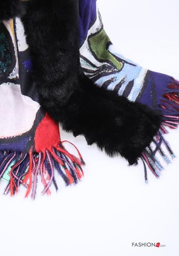 Sciarpa Fantasia artistica con frange - ph 3