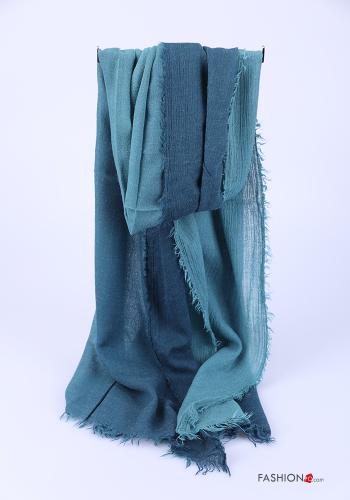 Bufanda de Mezcla de Lana Estampado colorido