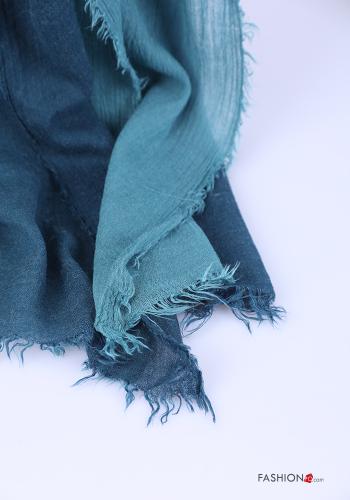 Multicoloured Wool Mix Scarf - ph 3