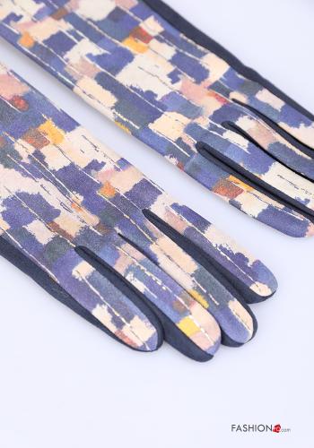 Conjunto de 12 pares Guantes Estampado Geométrico - ph 3