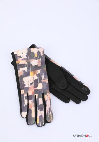 Conjunto de 12 pares Guantes Estampado Geométrico - ph 7