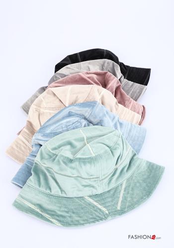 12-piece pack Velvet Hat - ph 1