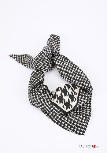 Pañuelo Estampado pata de gallo - ph 1
