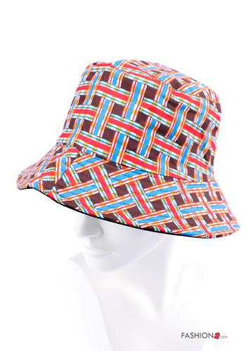 Cappello in Cotone Fantasia geometrica - ph 4