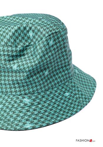 Houndstooth Cotton Hat - ph 3