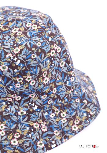 Cappello in Cotone Fantasia floreale - ph 3