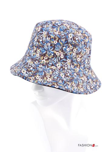 Cappello in Cotone Fantasia floreale - ph 4