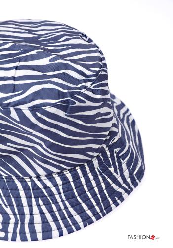 Cappello in Cotone Fantasia animalier - ph 3