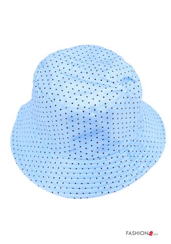 Sombrero de Algodón Estampado de lunares - ph 1