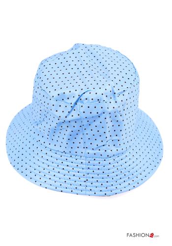 Sombrero de Algodón Estampado de lunares - ph 2