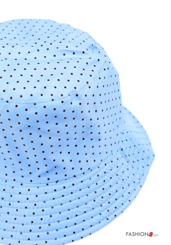 Sombrero de Algodón Estampado de lunares - ph 3