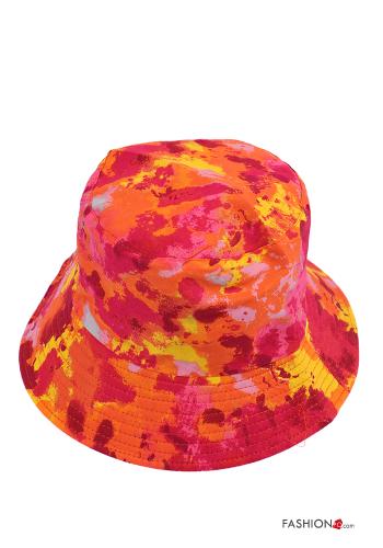 Chapeau en Coton Imprimé coloré