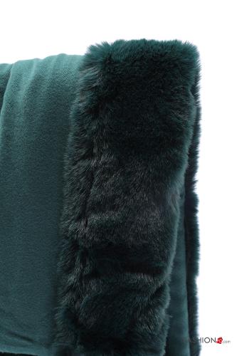 Sciarpa pelliccia sintetica con frange - ph 2