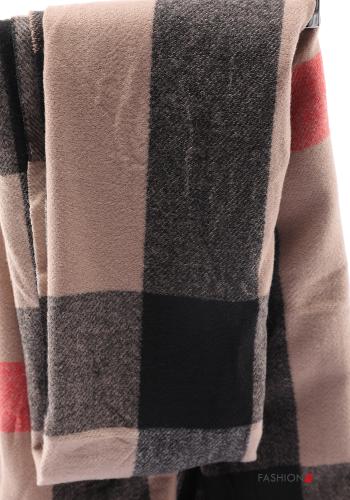 Bufanda Estampado Vichy con flecos - ph 2