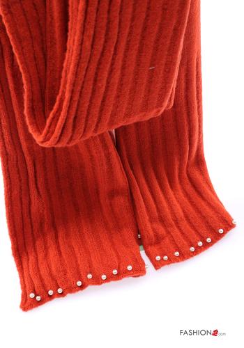 Scarf with pearls - ph 4
