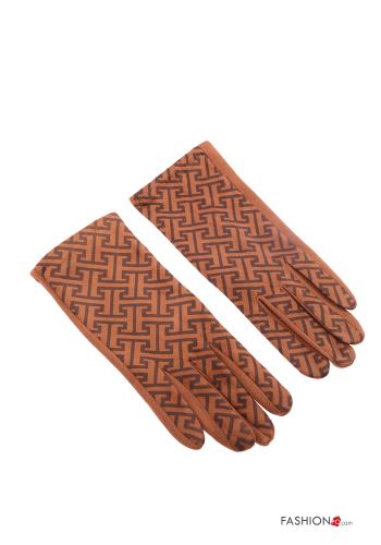 Set 12 pairs Geometric pattern Gloves - ph 3