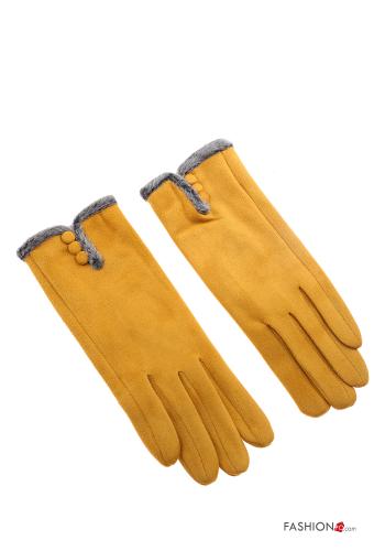 Set mit 12 Paar Handschuhe mit Knöpfen - ph 3